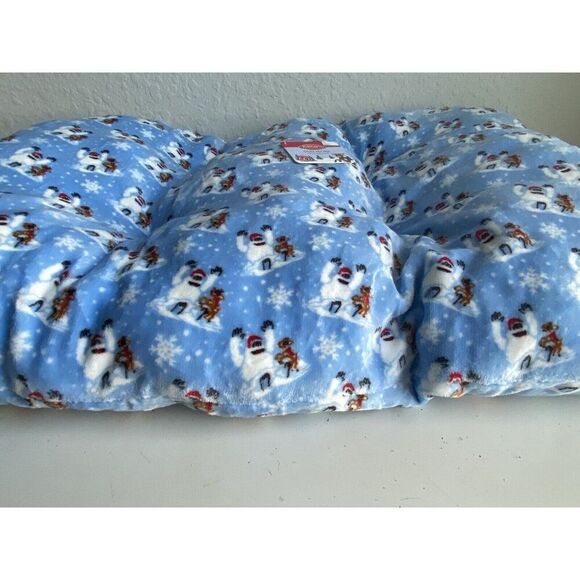 Rudolph The Red Nose Reindeer Bumble Pillow Dog Pet Bed Christmas 26X39” NEW - Picture 8 of 16